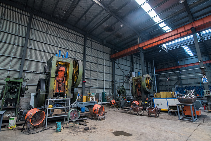 喀什网架配件-锥头加工车间